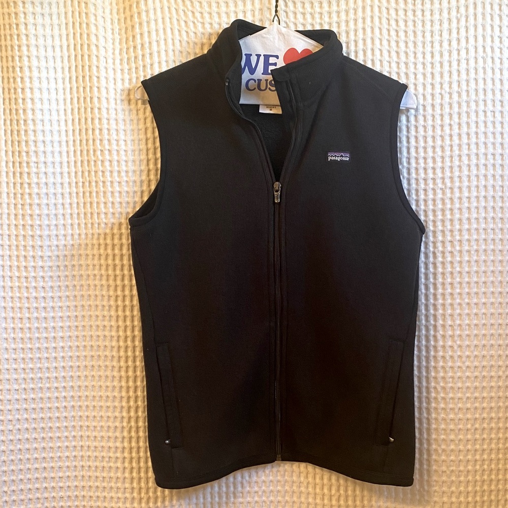 Patagonia black vest